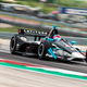 IndyCar race winner Colton Herta on track at Circuit of The Americas.